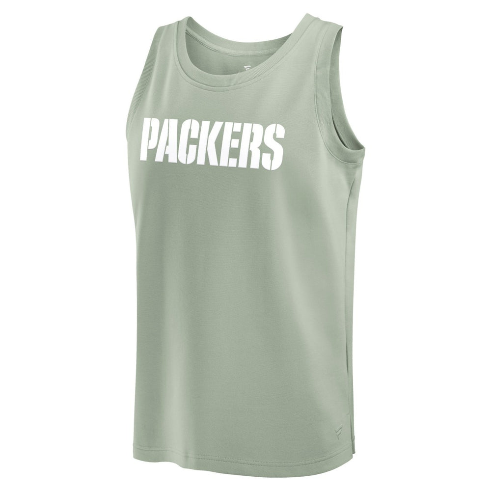 Fanatics Green Bay Packers Elements Tank Top Light Green