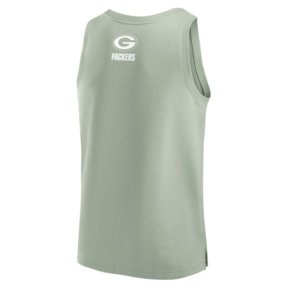 Fanatics Green Bay Packers Elements Tank Top Light Green