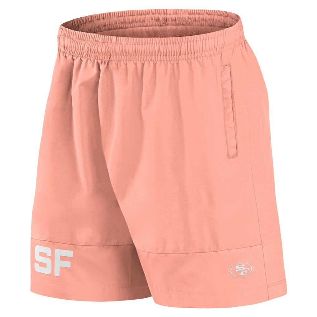 Fanatics San Francisco 49ers Elements Shorts Coral