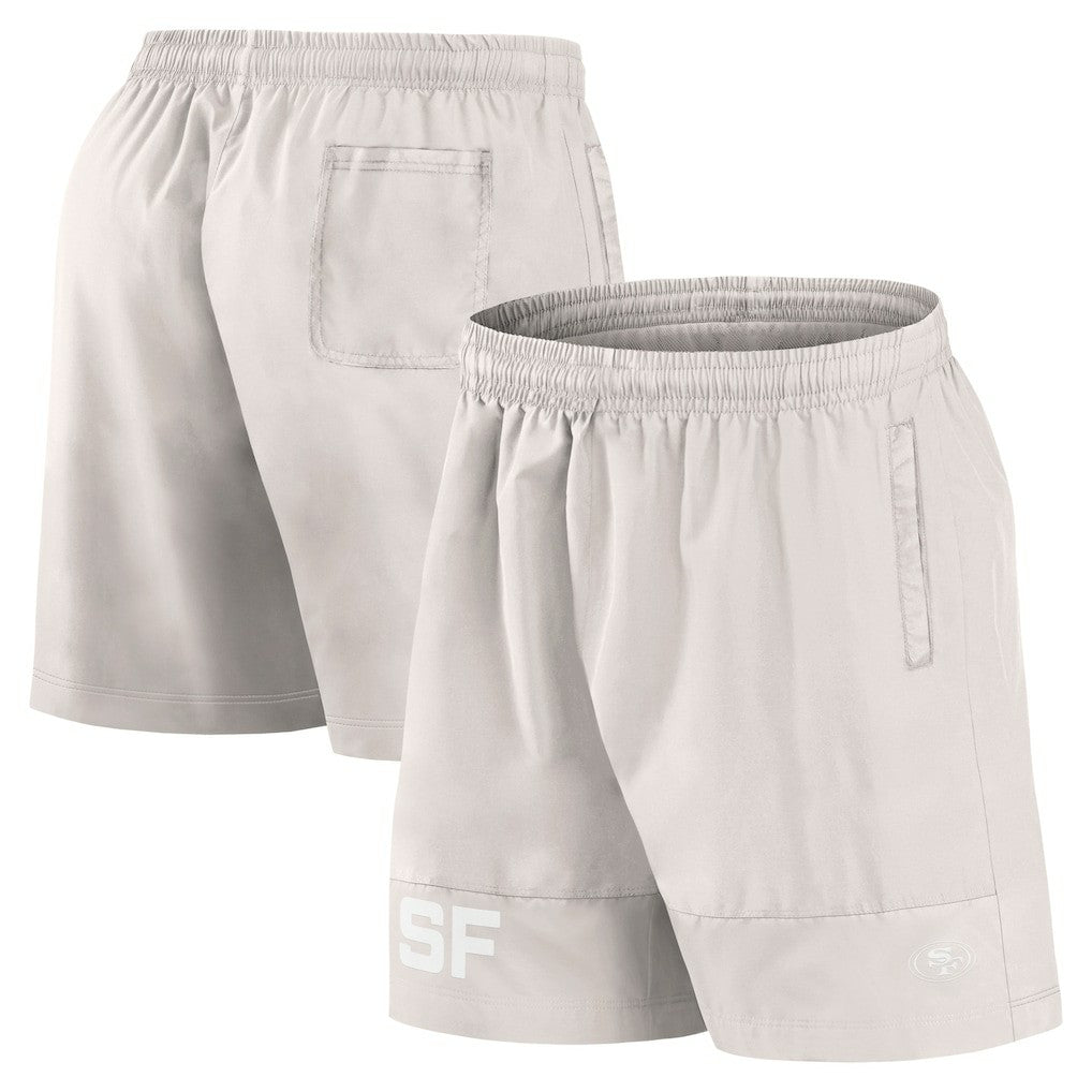 Fanatics San Francisco 49ers Elements Shorts Cream