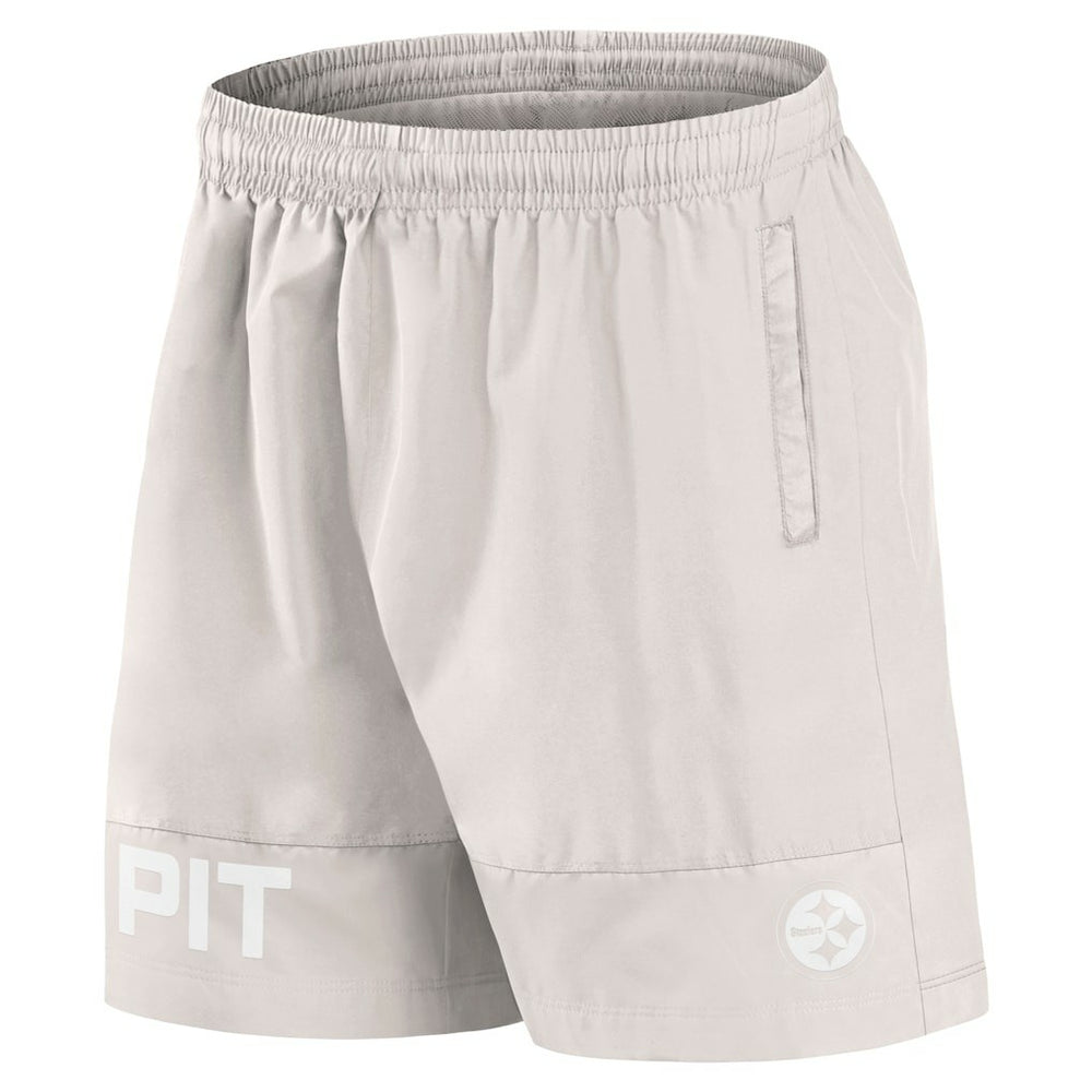 Fanatics Pittsburgh Steelers Elements Shorts Cream