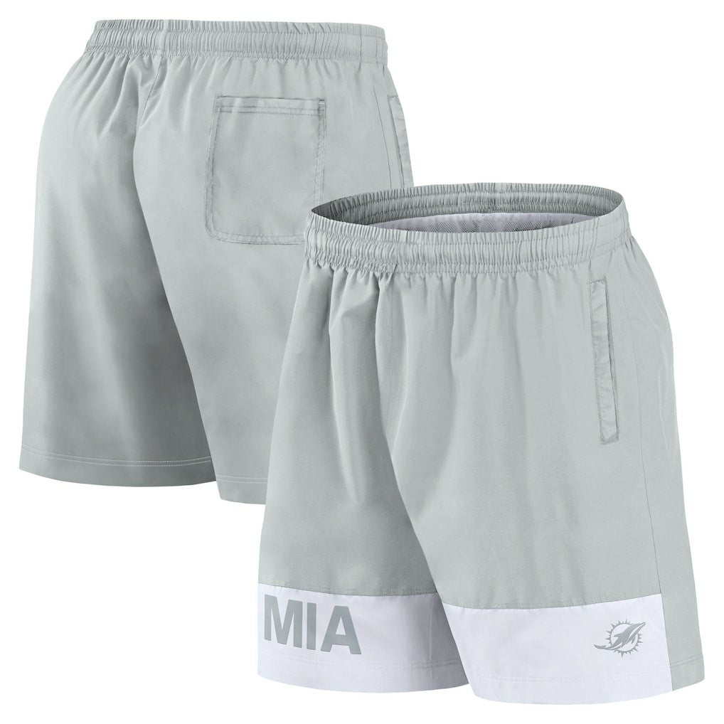 Fanatics Miami Dolphins Elements Shorts Gray