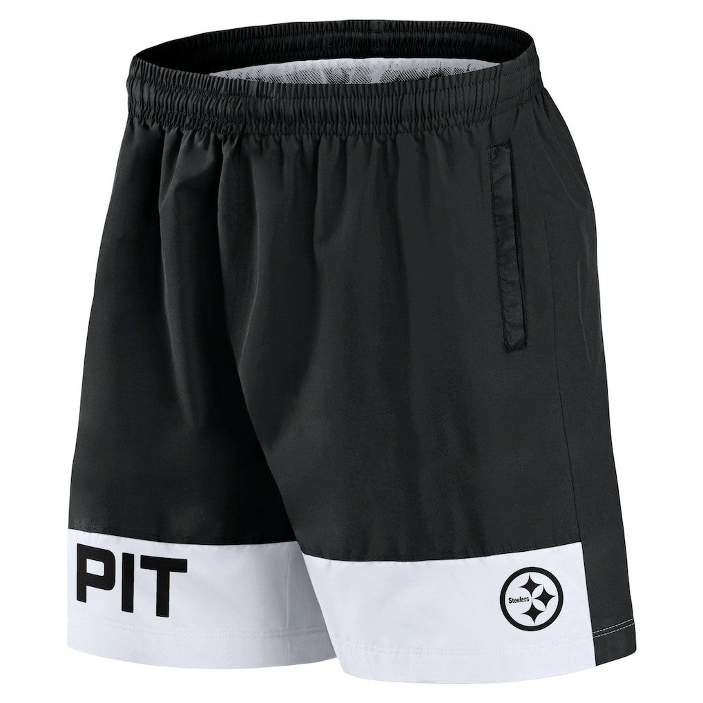 Fanatics Pittsburgh Steelers Elements Shorts Black