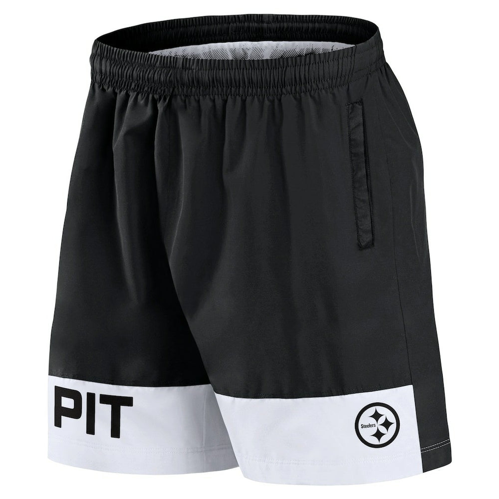 Fanatics Pittsburgh Steelers Elements Shorts Black