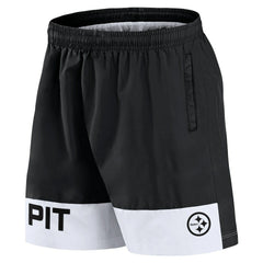 Fanatics Pittsburgh Steelers Elements Shorts Black
