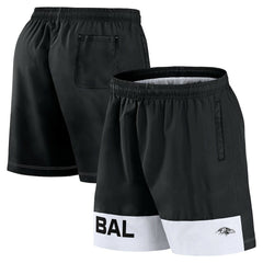 Fanatics Baltimore Ravens Elements Shorts Black