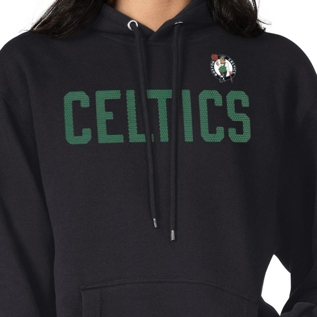 Boston Celtics G-III 4Her by Carl Banks Women's Dot Print Pullover Hoodie Black