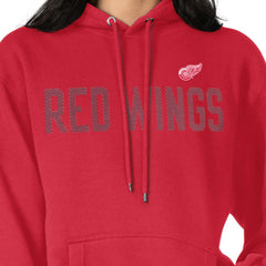 Detroit Red Wings G-III 4Her by Carl Banks Women's Dot Print Pullover Hoodie - Red - NHL 200582319