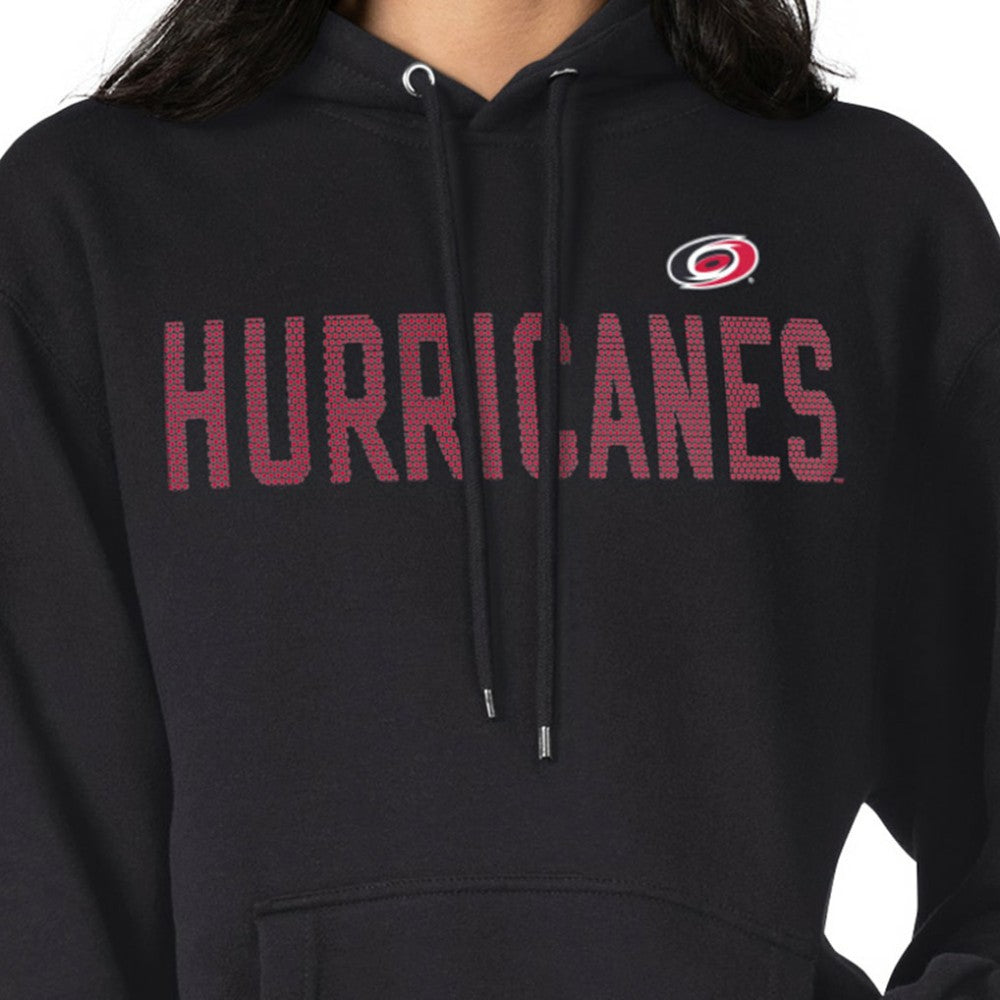 Carolina Hurricanes G-III 4Her by Carl Banks Women's Dot Print Pullover Hoodie - Black - NHL 200582338