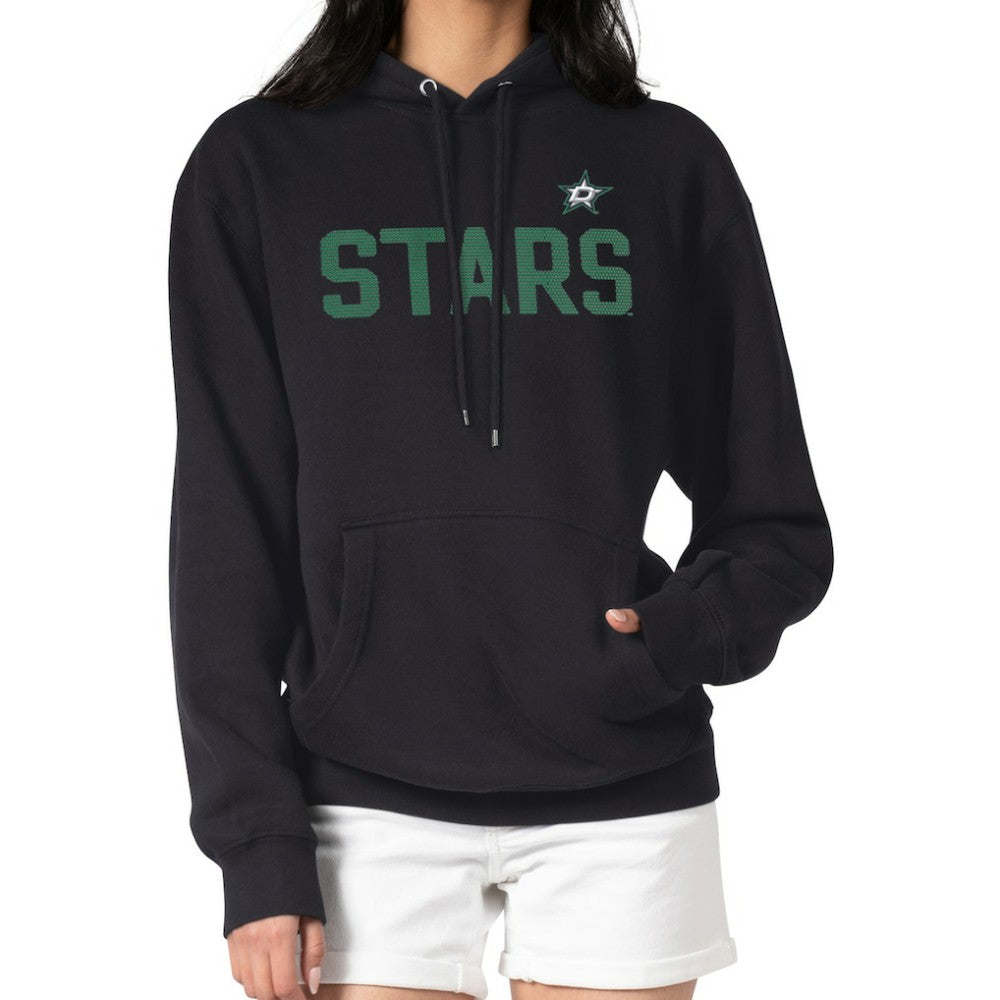 Dallas Stars G-III 4Her by Carl Banks Women's Dot Print Pullover Hoodie - Black - NHL 200582341