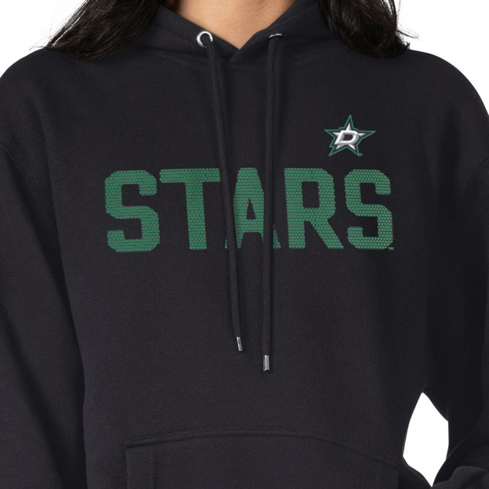 Dallas Stars G-III 4Her by Carl Banks Women's Dot Print Pullover Hoodie - Black - NHL 200582341