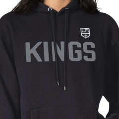 Los Angeles Kings G-III 4Her by Carl Banks Women's Dot Print Pullover Hoodie - Black - NHL 200582343