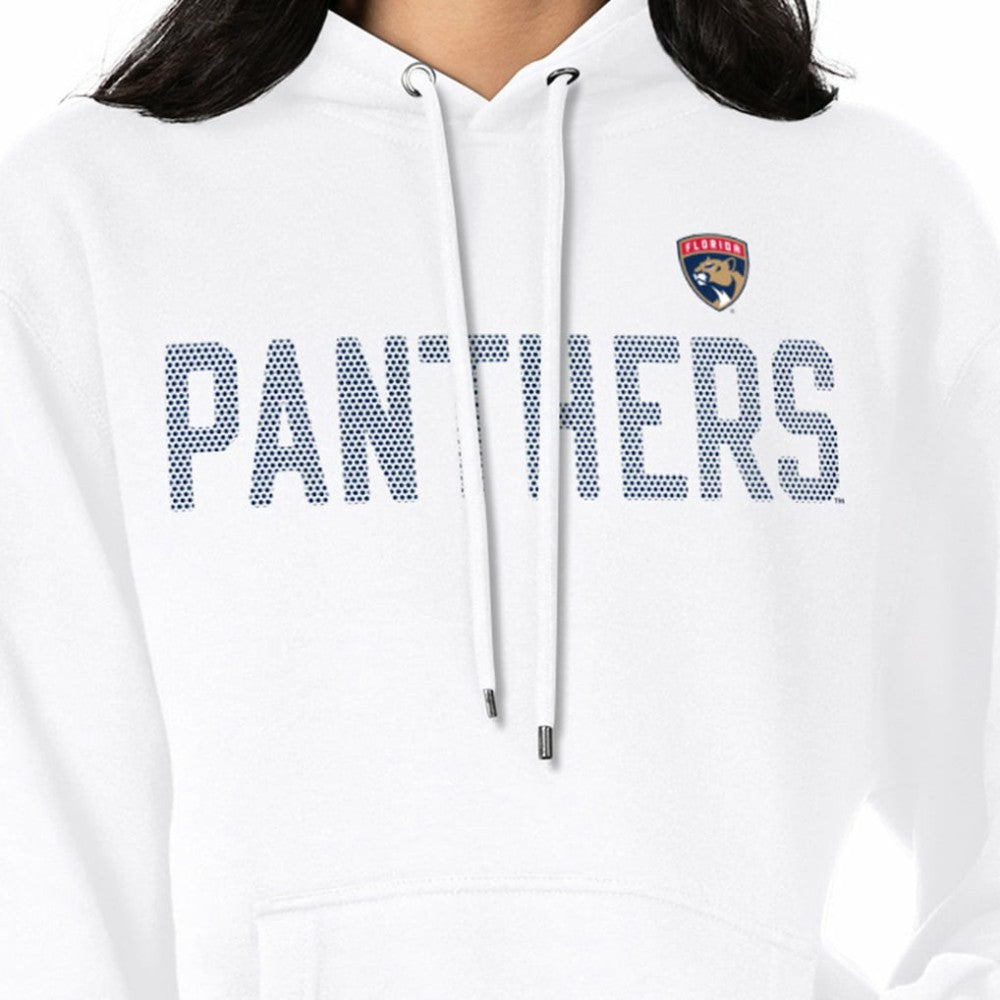 Florida Panthers G-III 4Her by Carl Banks Women's Dot Print Pullover Hoodie - White - NHL 200582368