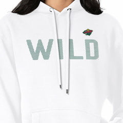 Minnesota Wild G-III 4Her by Carl Banks Women's Dot Print Pullover Hoodie - White - NHL 200582371