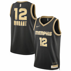 Ja Morant Memphis Grizzlies Unisex Select Series Swingman Jersey - Black | Nike online