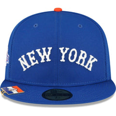 New York Yankees New Era City Flag 59FIFTY Fitted Hat - Royal - New Era Lifestyle