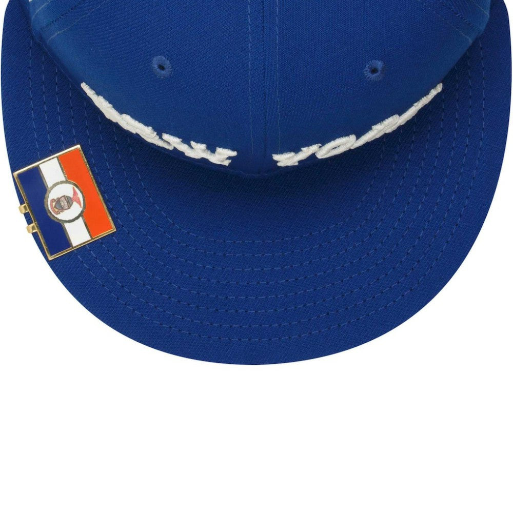 New York Yankees New Era City Flag 59FIFTY Fitted Hat - Royal - New Era Lifestyle