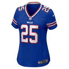 Nike Ty Johnson Buffalo Bills Women's Team Game Jersey Royal