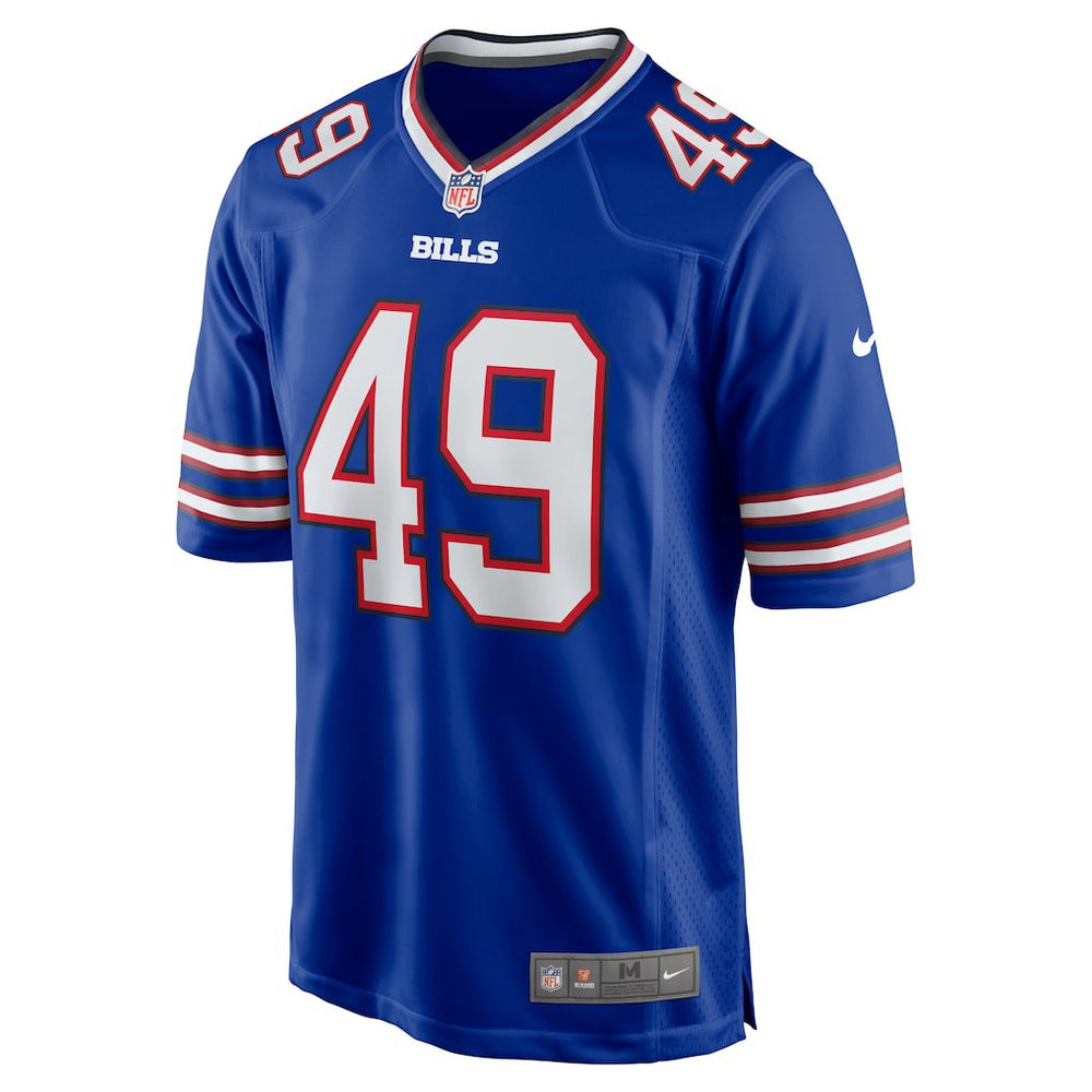 Nike DaShaun White Buffalo Bills Team Game Jersey Royal
