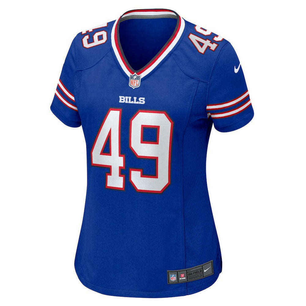 Nike DaShaun White Buffalo Bills Women's Team Game Jersey Royal