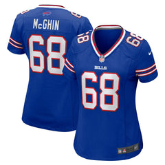 Nike Garrett McGhin Buffalo Bills Women's Team Game Jersey Royal