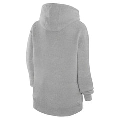 Denver Broncos Starter Unisex Half Ball Team Fleece Pullover Hoodie Heather Gray