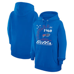 Buffalo Bills Starter Unisex Arch Team Fleece Pullover Hoodie Royal
