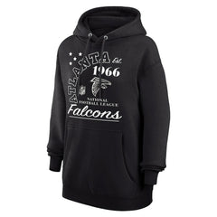 Atlanta Falcons Starter Unisex Arch Team Fleece Pullover Hoodie Black