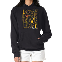 Washington Commanders G-III 4Her by Carl Banks Women's Love Graphic Pullover Hoodie Black