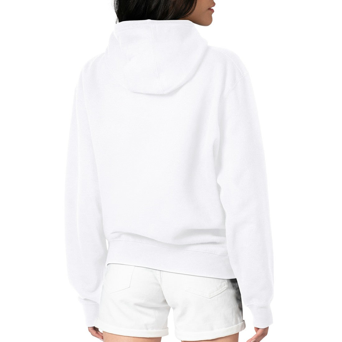 Detroit Lions G-III 4Her by Carl Banks Women's Love Graphic Pullover Hoodie White