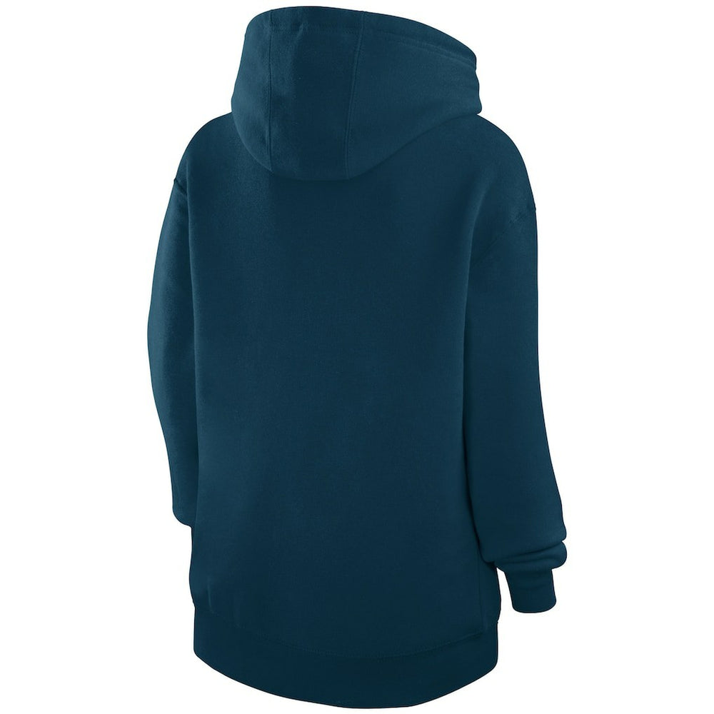 Chicago Bears G-III 4Her by Carl Banks Women's City Graphic Team Fleece Pullover Hoodie Navy