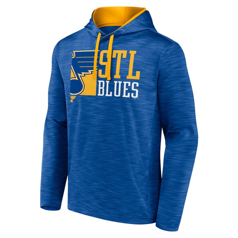 St. Louis Blues Fanatics Never Quit Pullover Hoodie - Blue - NHL 200590054