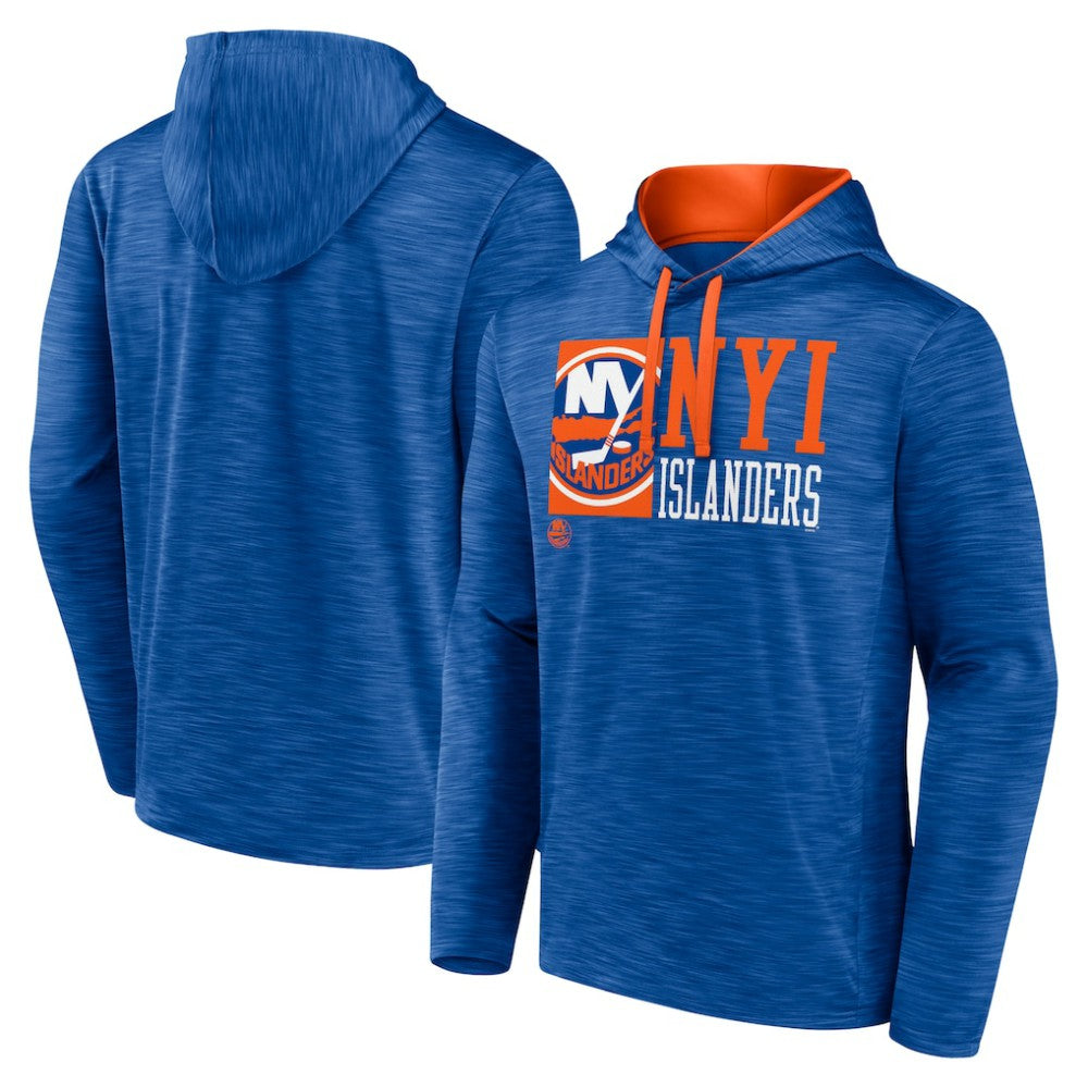 New York Islanders Fanatics Never Quit Pullover Hoodie - Royal - NHL 200590068