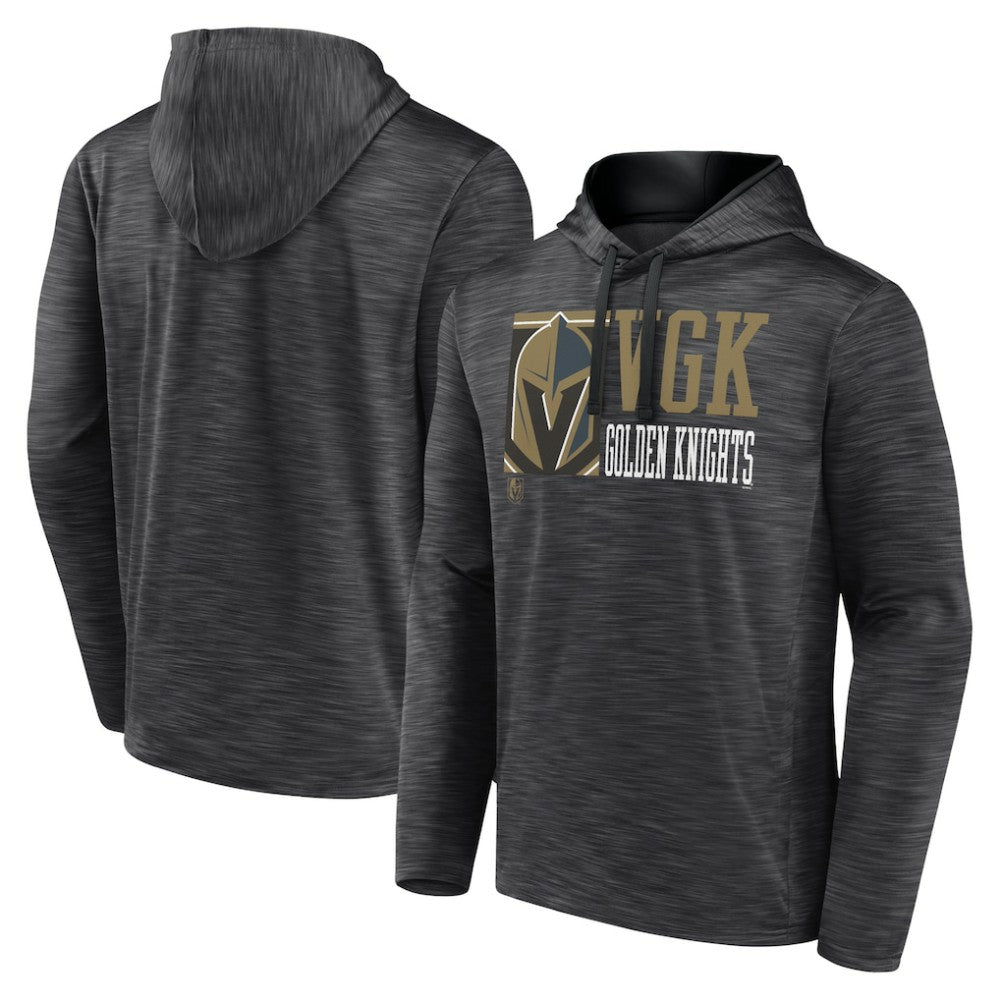 Vegas Golden Knights Fanatics Never Quit Pullover Hoodie - Charcoal - NHL 200590076