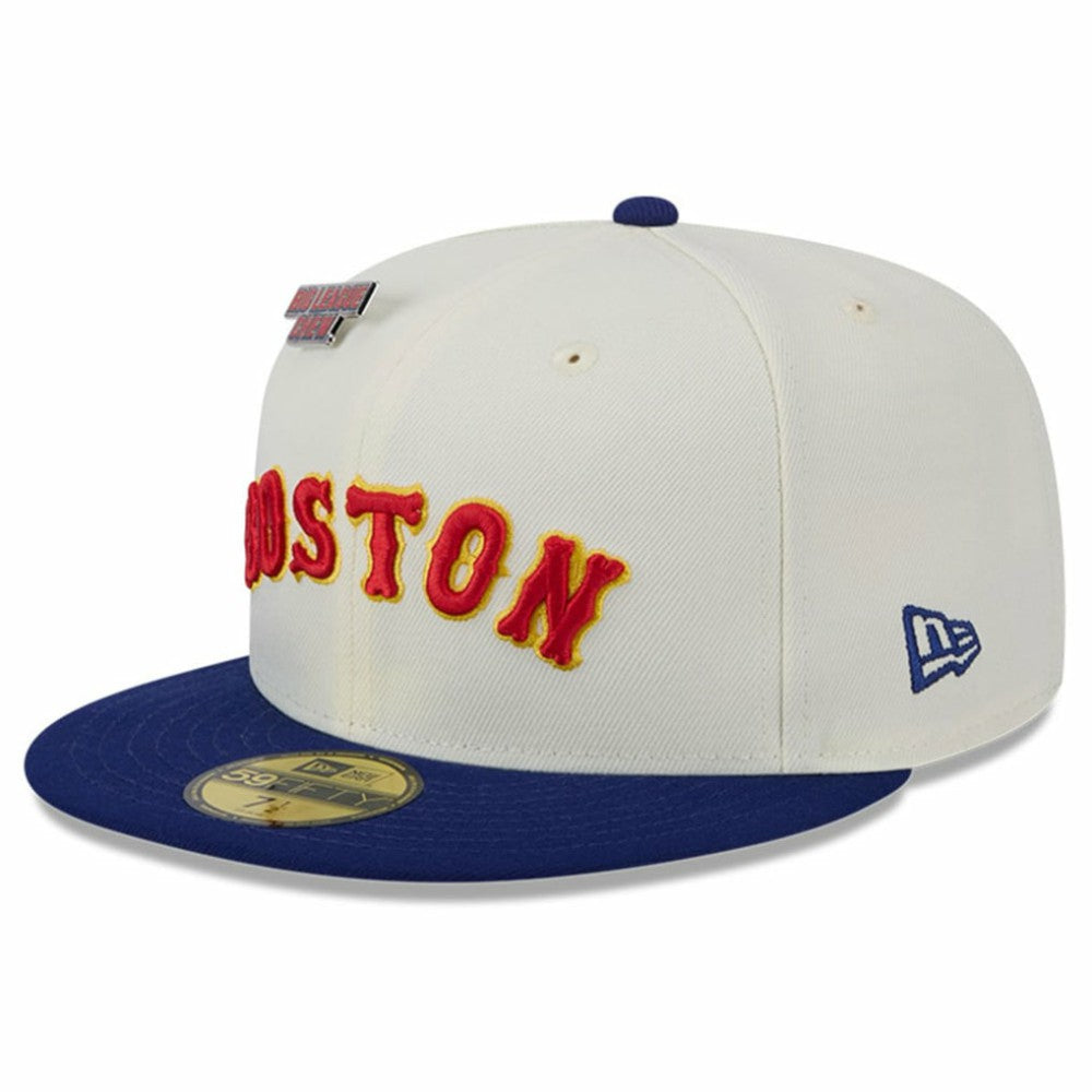 Boston Red Sox New Era Big League Chew Original 59FIFTY Fitted Hat - White - New Era Lifestyle