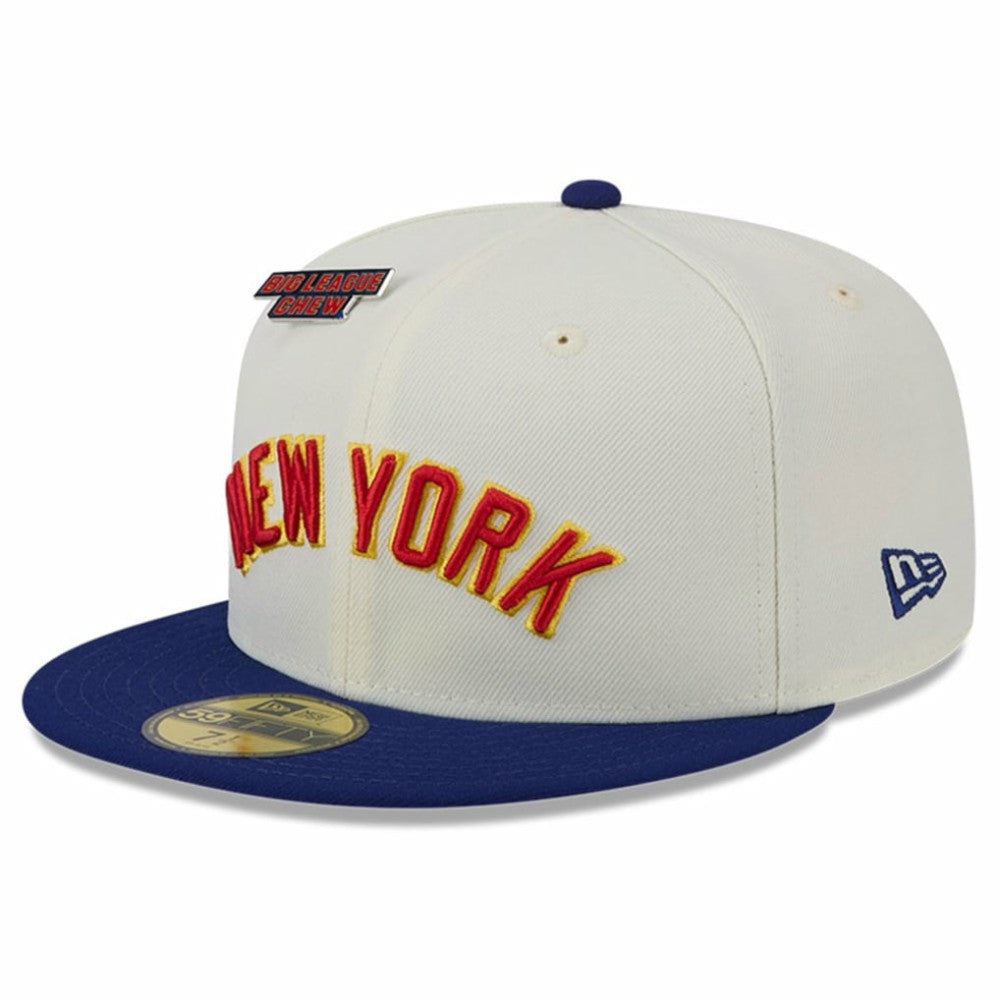 New York Yankees New Era Big League Chew Original 59FIFTY Fitted Hat - White - New Era Lifestyle