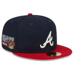 Atlanta Braves New Era Big League Chew Team 59FIFTY Fitted Hat - Navy - New Era Discount