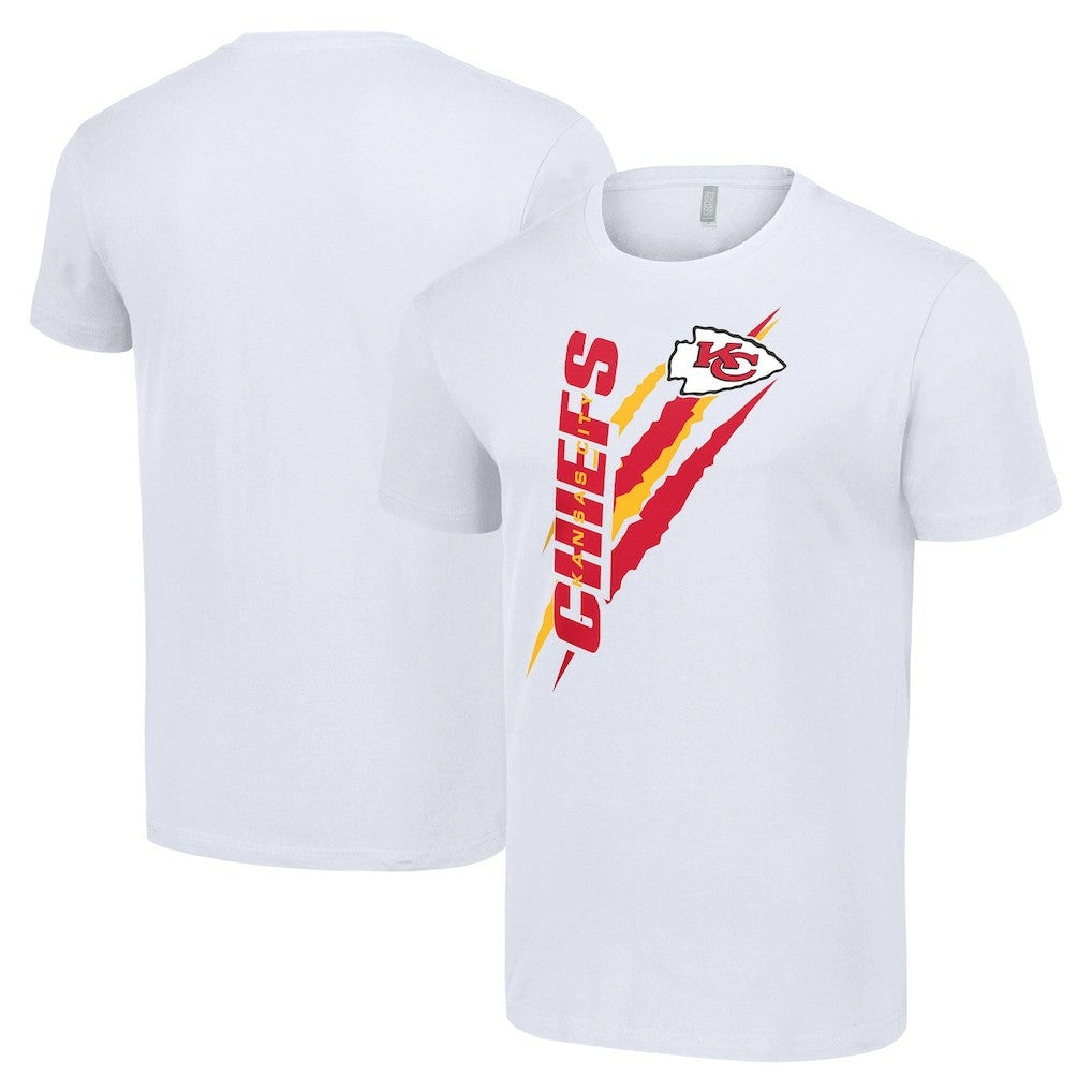 Kansas City Chiefs Starter Color Scratch T-Shirt White