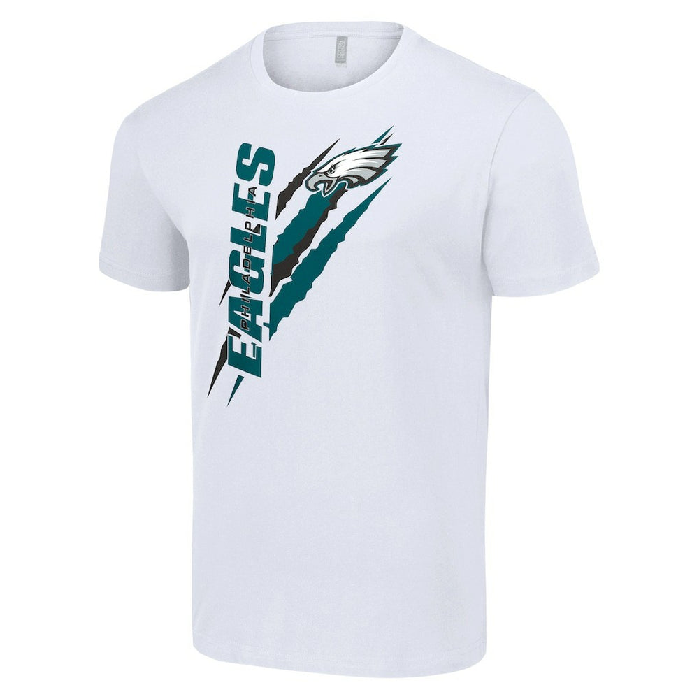 Philadelphia Eagles Starter Color Scratch T-Shirt White