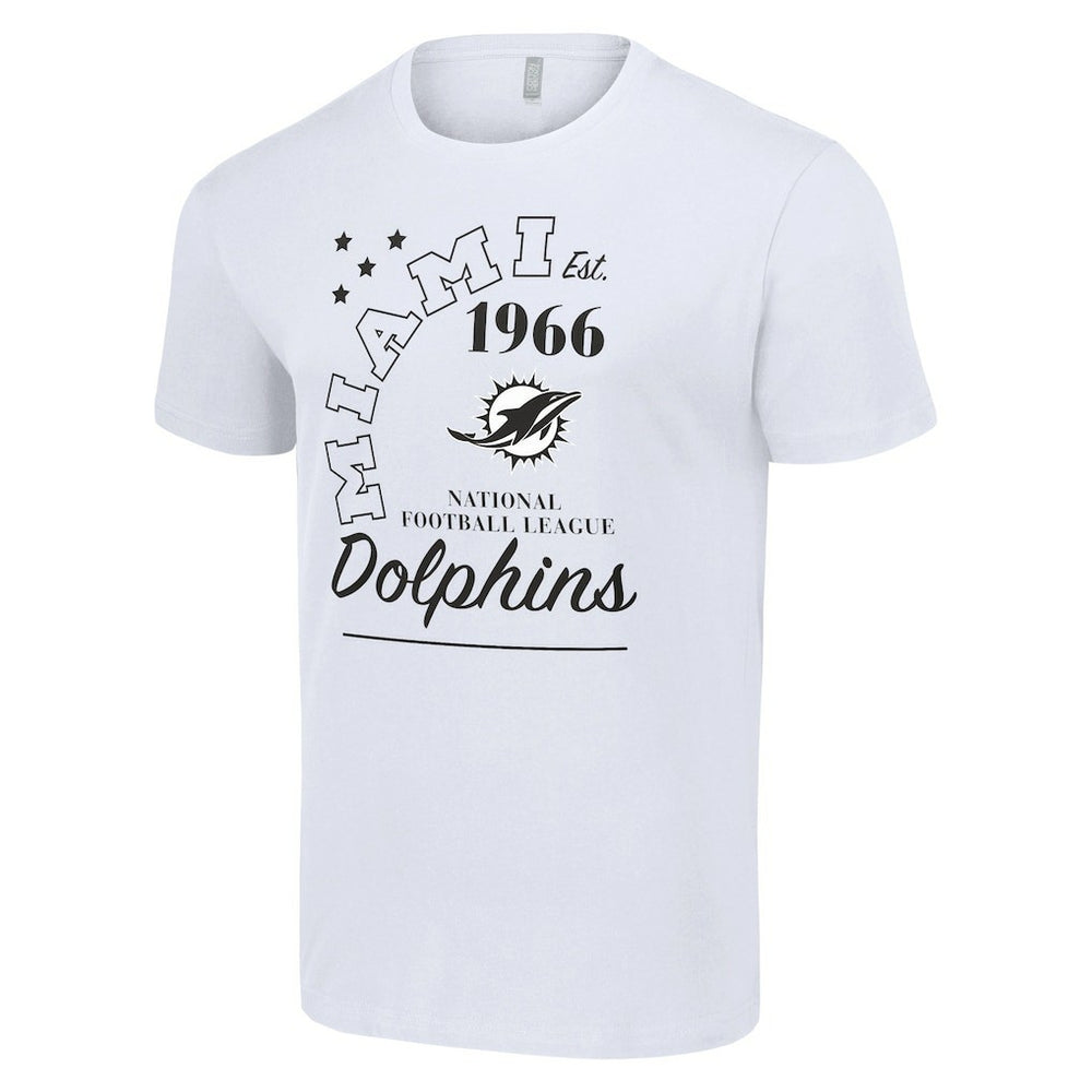 Miami Dolphins Starter City Arch Team T-Shirt White