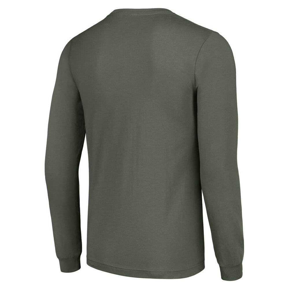 Green Bay Packers Starter Half Ball Team Long Sleeve T-Shirt Green