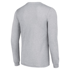 Houston Texans Starter Color Scratch Long Sleeve T-Shirt Heather Gray