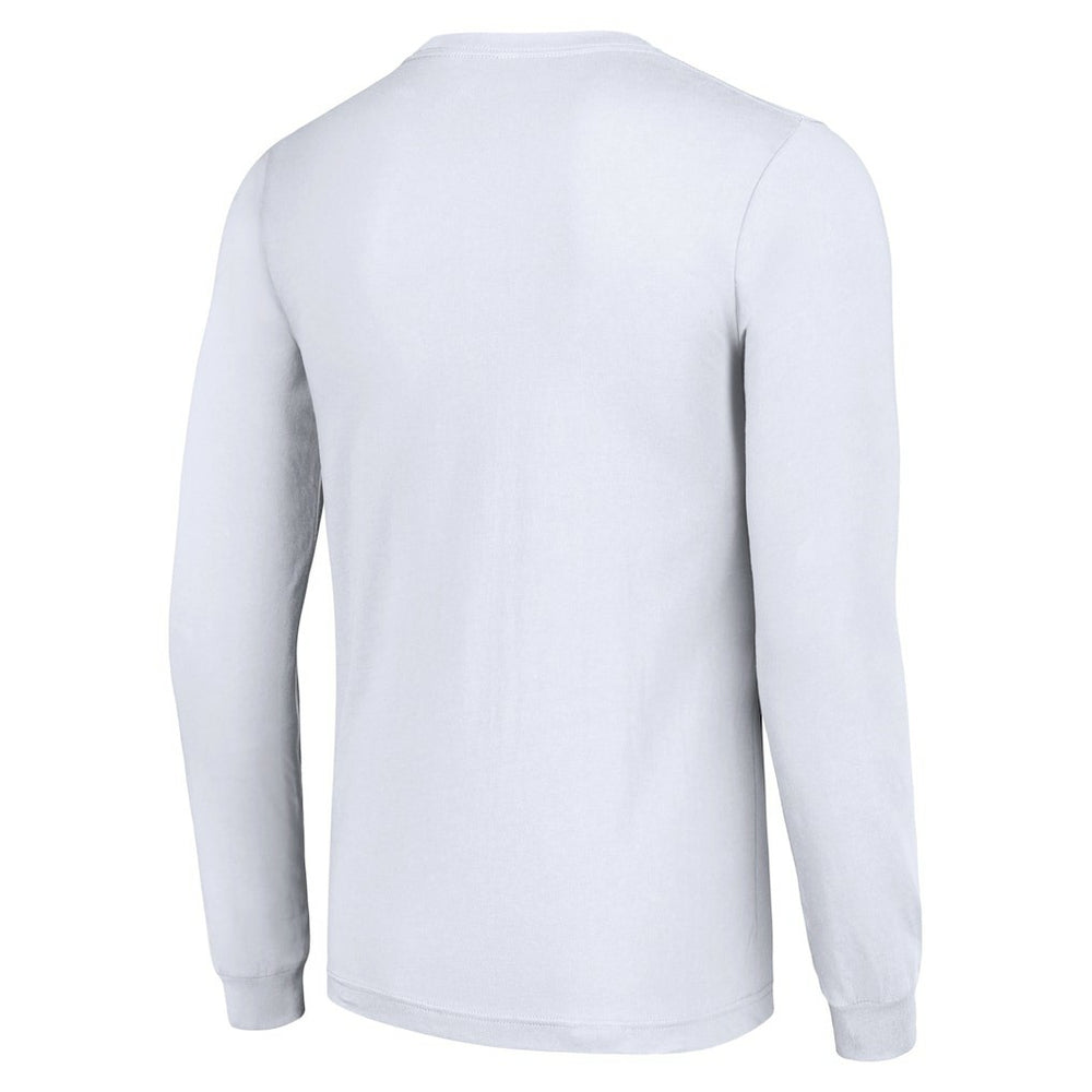 Pittsburgh Steelers Starter Color Scratch Long Sleeve T-Shirt White