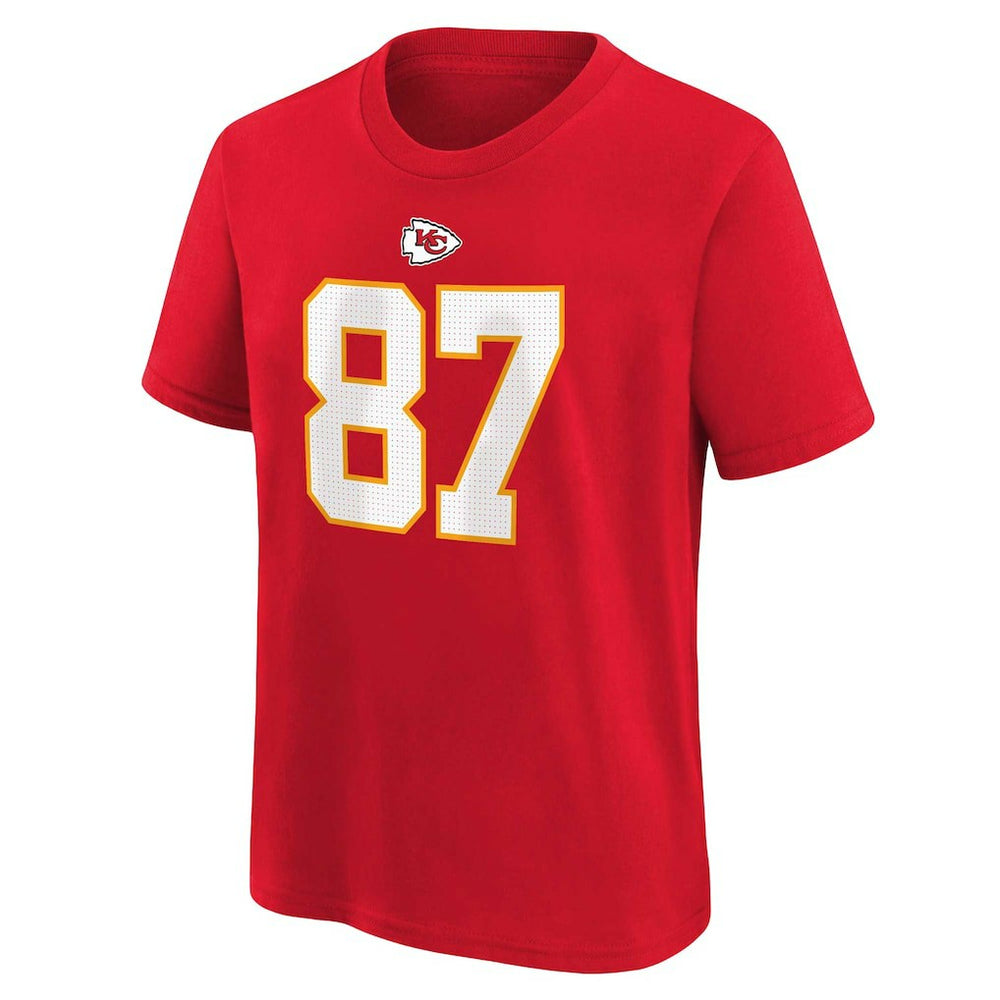 Nike Travis Kelce Kansas City Chiefs Preschool Player Name & Number T-Shirt Red