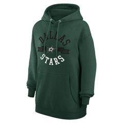Dallas Stars G-III 4Her by Carl Banks Women's City Graphic Fleece Pullover Hoodie - Green - NHL 200592867