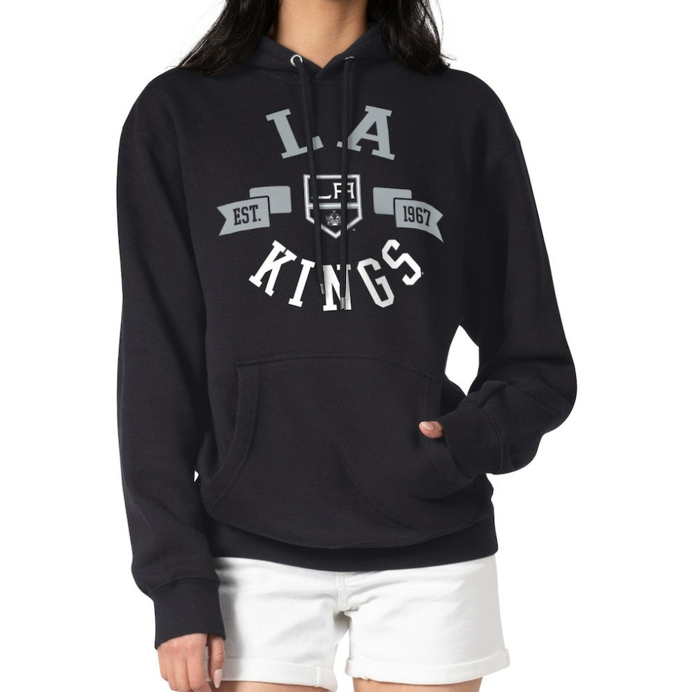 Los Angeles Kings G-III 4Her by Carl Banks Women's City Graphic Fleece Pullover Hoodie - Black - NHL 200592916