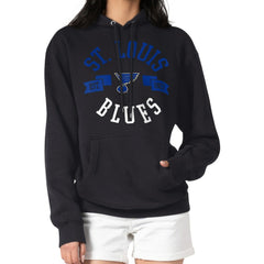 St. Louis Blues G-III 4Her by Carl Banks Women's City Graphic Fleece Pullover Hoodie - Black - NHL 200592933