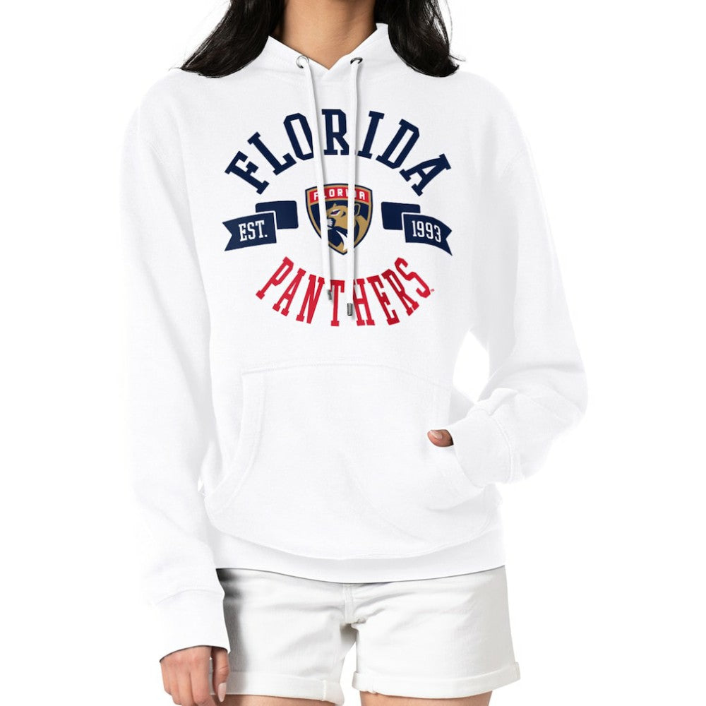 Florida Panthers G-III 4Her by Carl Banks Women's City Graphic Fleece Pullover Hoodie - White - NHL 200592954