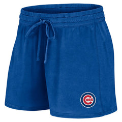Chicago Cubs Fanatics Women's Start to Finish T-Shirt & Shorts Combo Pack - Royal - Fanatics Discount