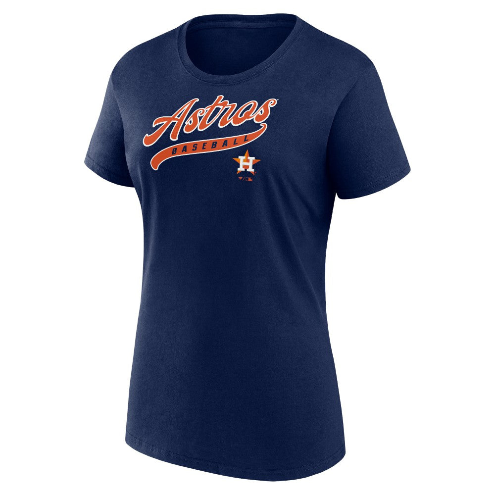 Houston Astros Fanatics Women's Start to Finish T-Shirt & Shorts Combo Pack - Fanatics Lifestyle